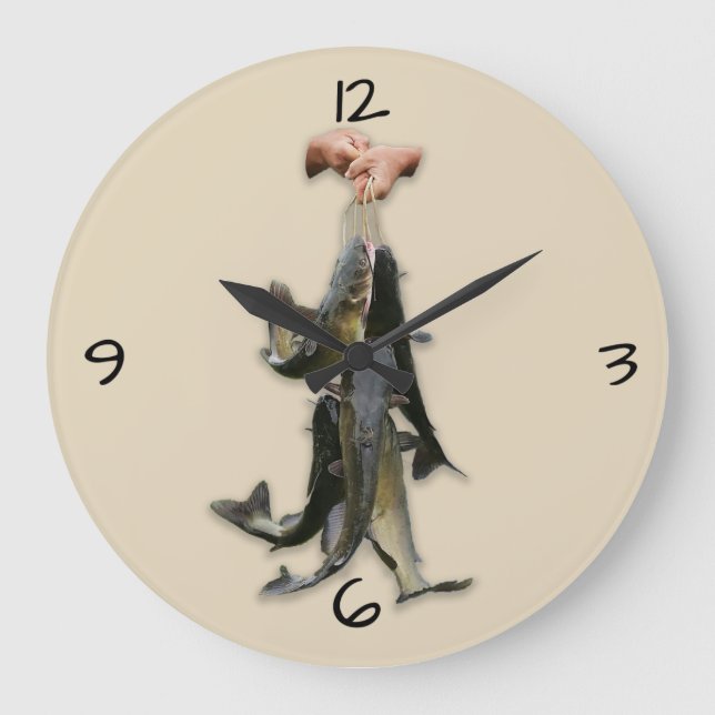 Grande Horloge Ronde Catfish on Stringer (Recto)