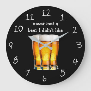 Grande Horloge Ronde Cavernes de la bière à thème amusante