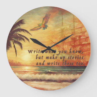 Grande Horloge Ronde Ce que vous savez -