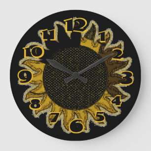 Grande Horloge Ronde Célestial Sun