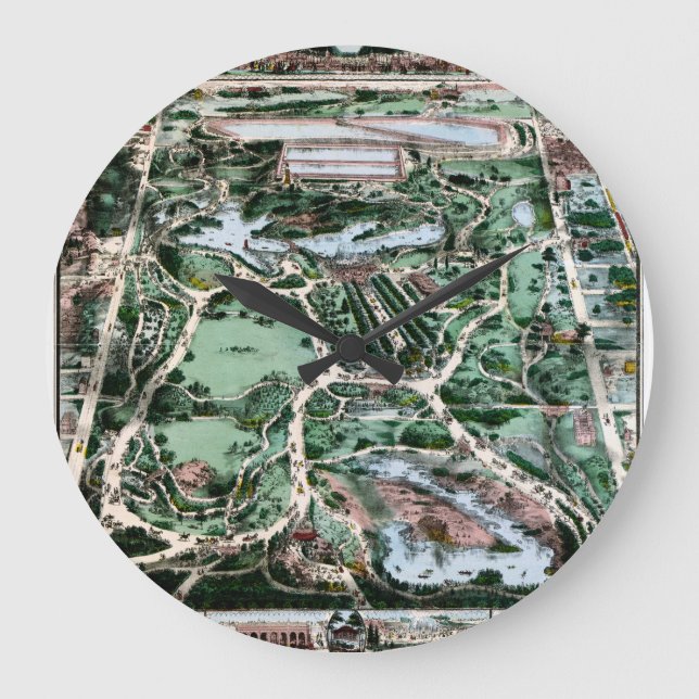 GRANDE HORLOGE RONDE CENTRAL PARK, 1860 (Recto)