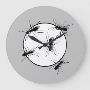 Grande Horloge Ronde Cercle de la fourmi. Cercle d'amitié