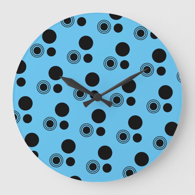 Grande Horloge Ronde Cercles de coupe (Recto)
