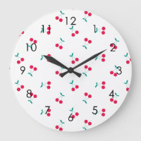 Cerise esthétique Cerises Motif blanc 