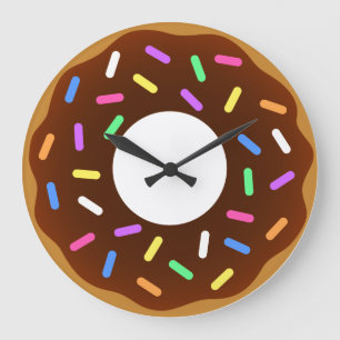 Grande Horloge Ronde C'est horodateur de beignet
