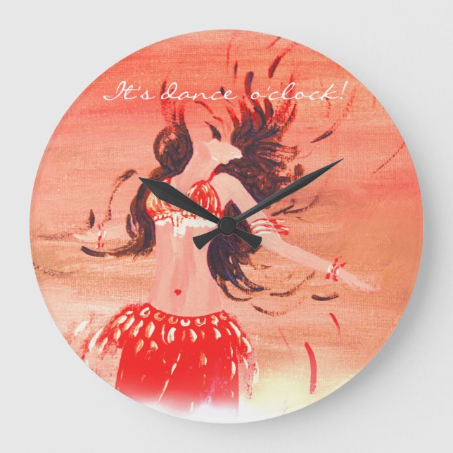 Grande Horloge Ronde C'est la danse du soir ! (Recto)