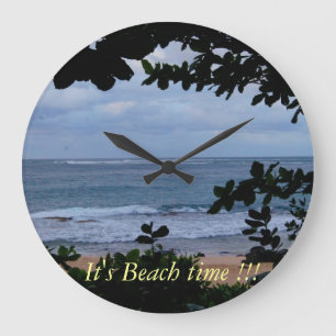 Grande Horloge Ronde C'est l'horloge murale de la plage