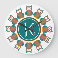 Chambre d'oiseaux Chouette Bleue Brown