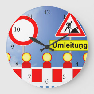 Grande Horloge Ronde Chantier Traversée interdite et détournement
