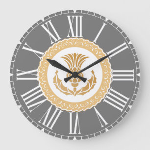 Grande Horloge Ronde Chardon écossais