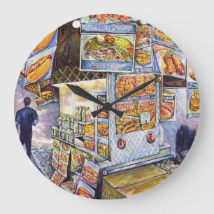 Grande Horloge Ronde Charge de travail artistique extraordinaire