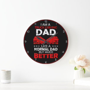 Grande Horloge Ronde Chariot papa : Comme Normal, Mais Mieux