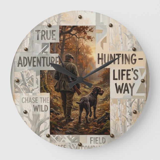Grande Horloge Ronde Chasse  (Recto)