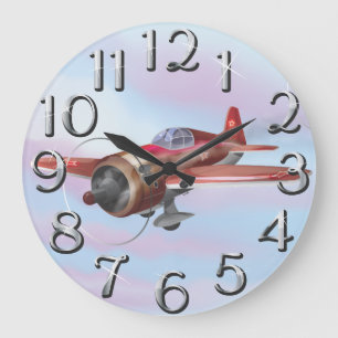 Grande Horloge Ronde Chasseurs de la deuxième guerre mondiale