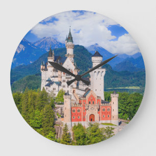 Grande Horloge Ronde Château de Neuschwanstein Allemagne