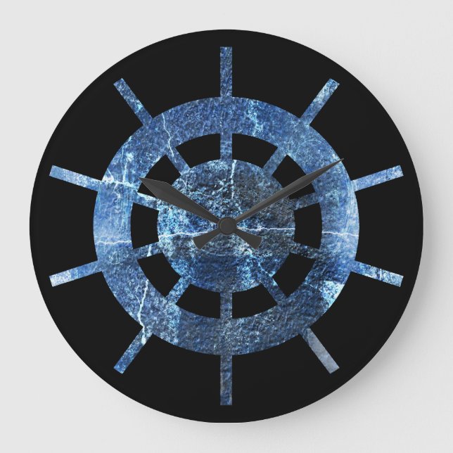 Grande Horloge Ronde Chauffe-rouille du navire (Recto)