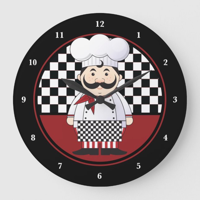 Grande Horloge Ronde Chef français (Recto)