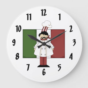 Grande Horloge Ronde Chef italien #1