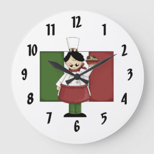 Grande Horloge Ronde Chef italien #3