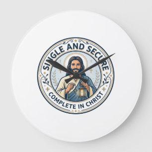 Grande Horloge Ronde Chemise de saison d'attente de la singularité de J