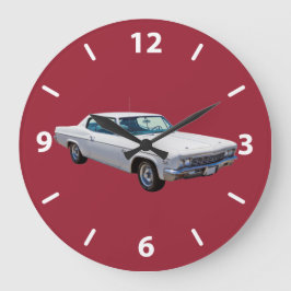 Grande Horloge Ronde Chevrolet Caprice 427 Muscle Car 1966