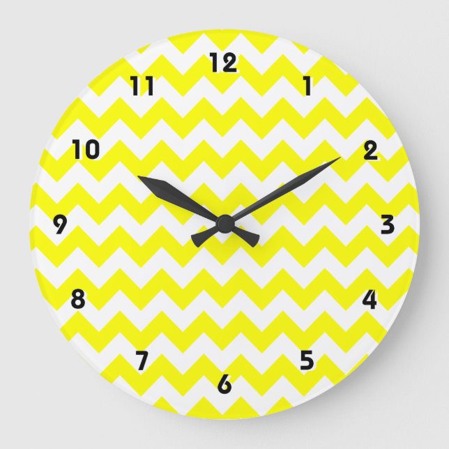 Grande Horloge Ronde Chevron Electric (Recto)