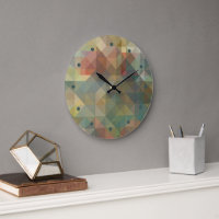 Chic Abstrait Triangles Motif en mosaïque