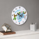 Grande Horloge Ronde Children's Clock Cute Koala Bear (Office)