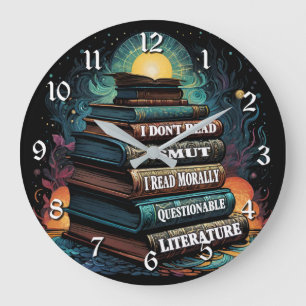 Grande Horloge Ronde Choix de livres Humour