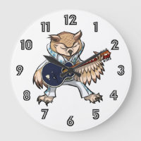 Chouette de guitare rock et roll en Jumpsuit
