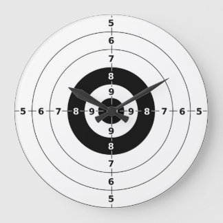 Grande Horloge Ronde Cible