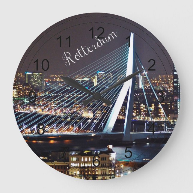 Grande Horloge Ronde Cityscape Rotterdam (Recto)
