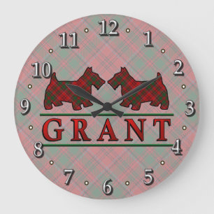 Grande Horloge Ronde Clan Grant
