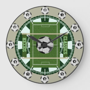 Grande Horloge Ronde Classique de football