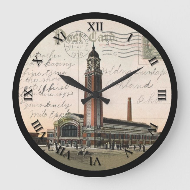 Grande Horloge Ronde Cleveland Ohio (Recto)
