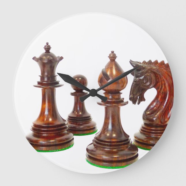 Grande Horloge Ronde Clock Chess (Recto)