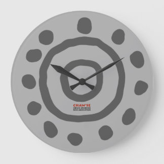 Grande Horloge Ronde Clock de Chaw'se Petroglyph