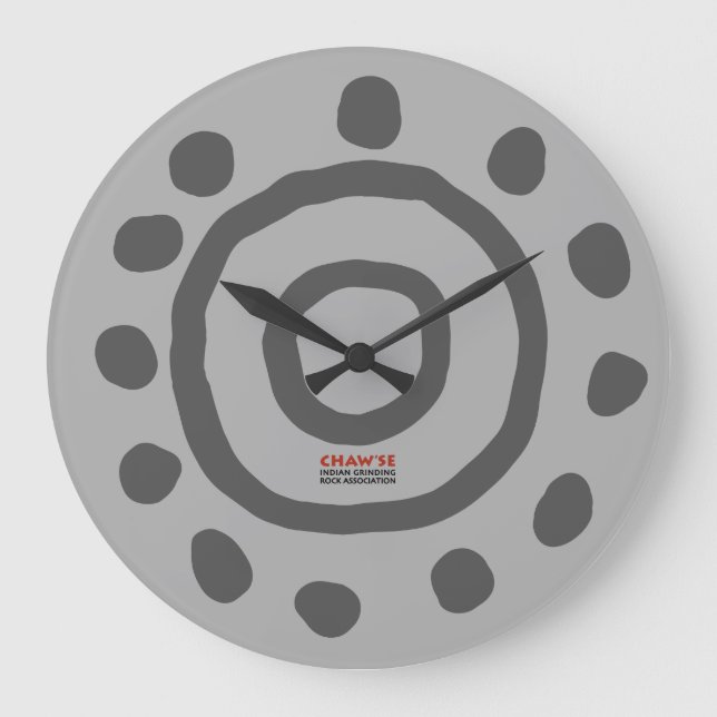 Grande Horloge Ronde Clock de Chaw'se Petroglyph (Recto)