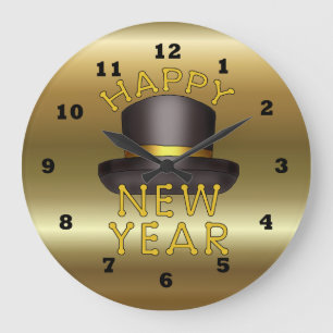 Grande Horloge Ronde Clock de New Year