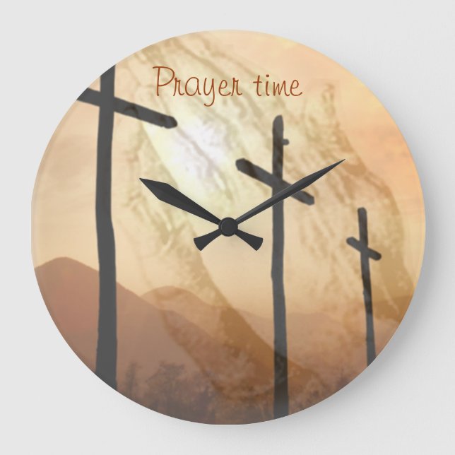 Grande Horloge Ronde Clock de Prayer Time (Recto)