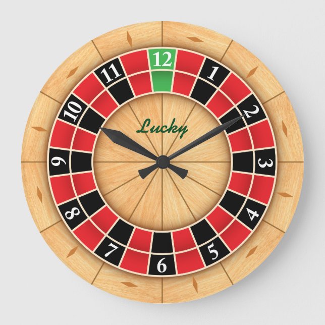 Grande Horloge Ronde Clock de roulette (Recto)