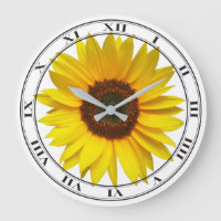 Clock de Sunflower