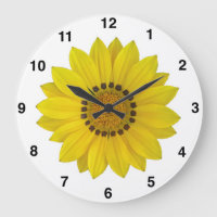 Clock de Sunflower