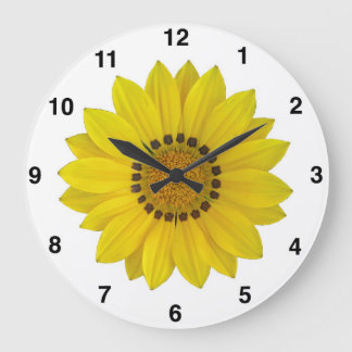 Grande Horloge Ronde Clock de Sunflower