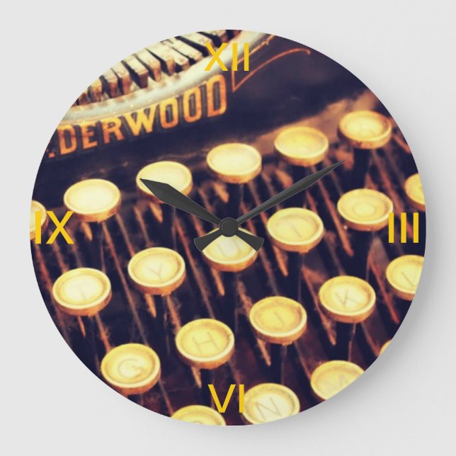 Grande Horloge Ronde Clock de Wall Clock (Recto)