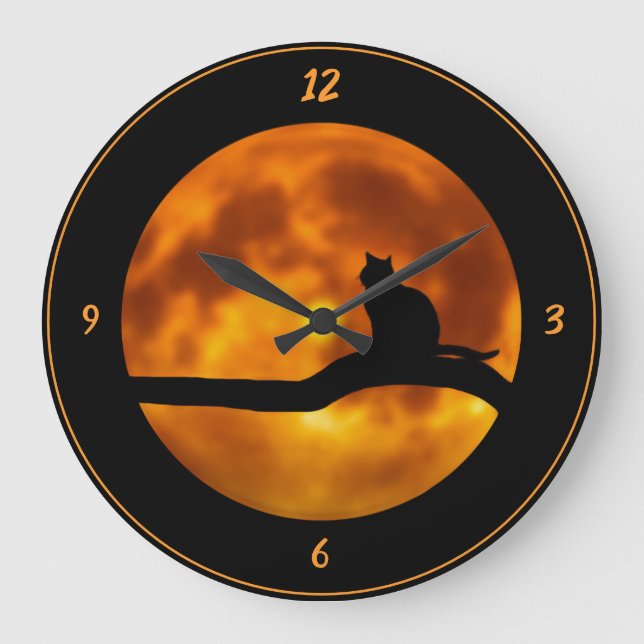 GRANDE HORLOGE RONDE CLOCK FULLL MOON CATHOUETTE (Recto)