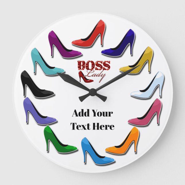 Grande Horloge Ronde Clock High Heel (Recto)