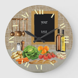 Grande Horloge Ronde clock round kitchen