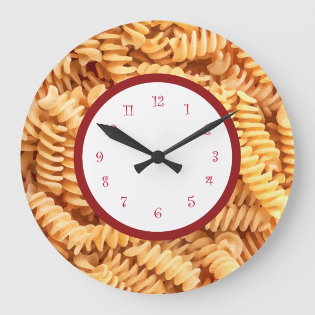 Grande Horloge Ronde Clocks de Wall Kitchen (Recto)