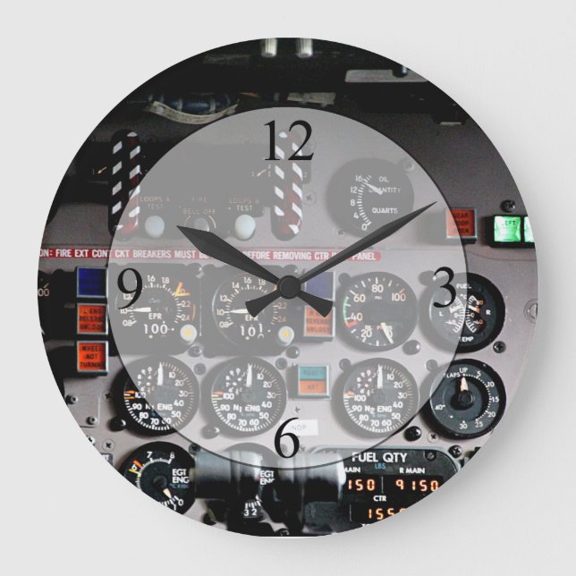 Grande Horloge Ronde Cockpit (Recto)
